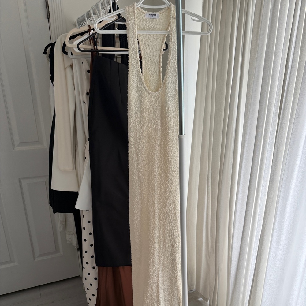 Rumored knit maxi dress